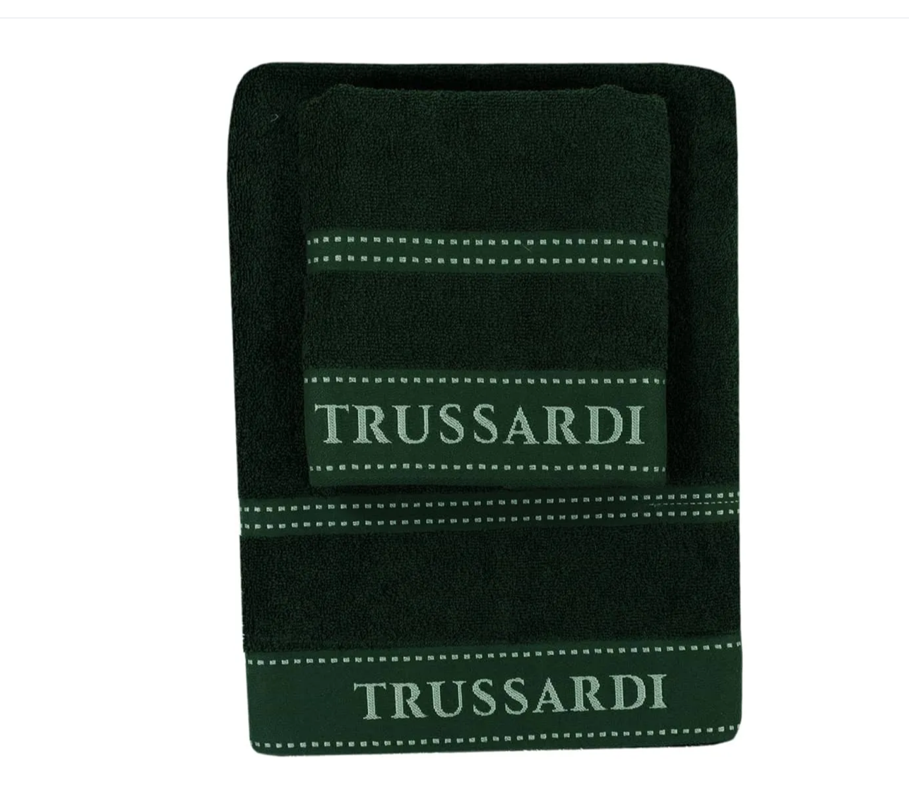 Set Asciugamani Ribbon 2pz Trussardi