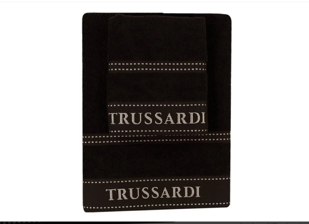 Set Asciugamani Ribbon 2pz Trussardi