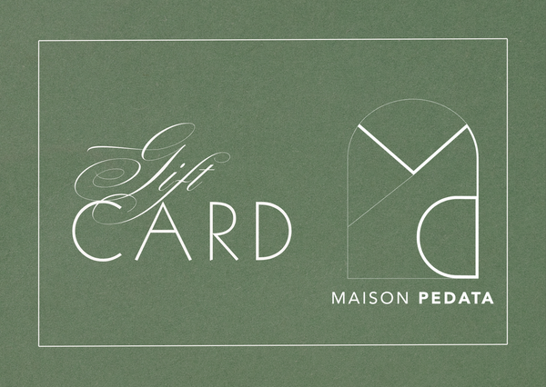 Gift Card Maison Pedata