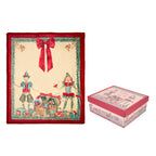 Plaid con Giftbox Vintage Toys Nuvole di Stoffa