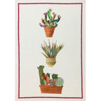 Strofinaccio Kactus in Lino Tessitura Toscana (50x70cm)