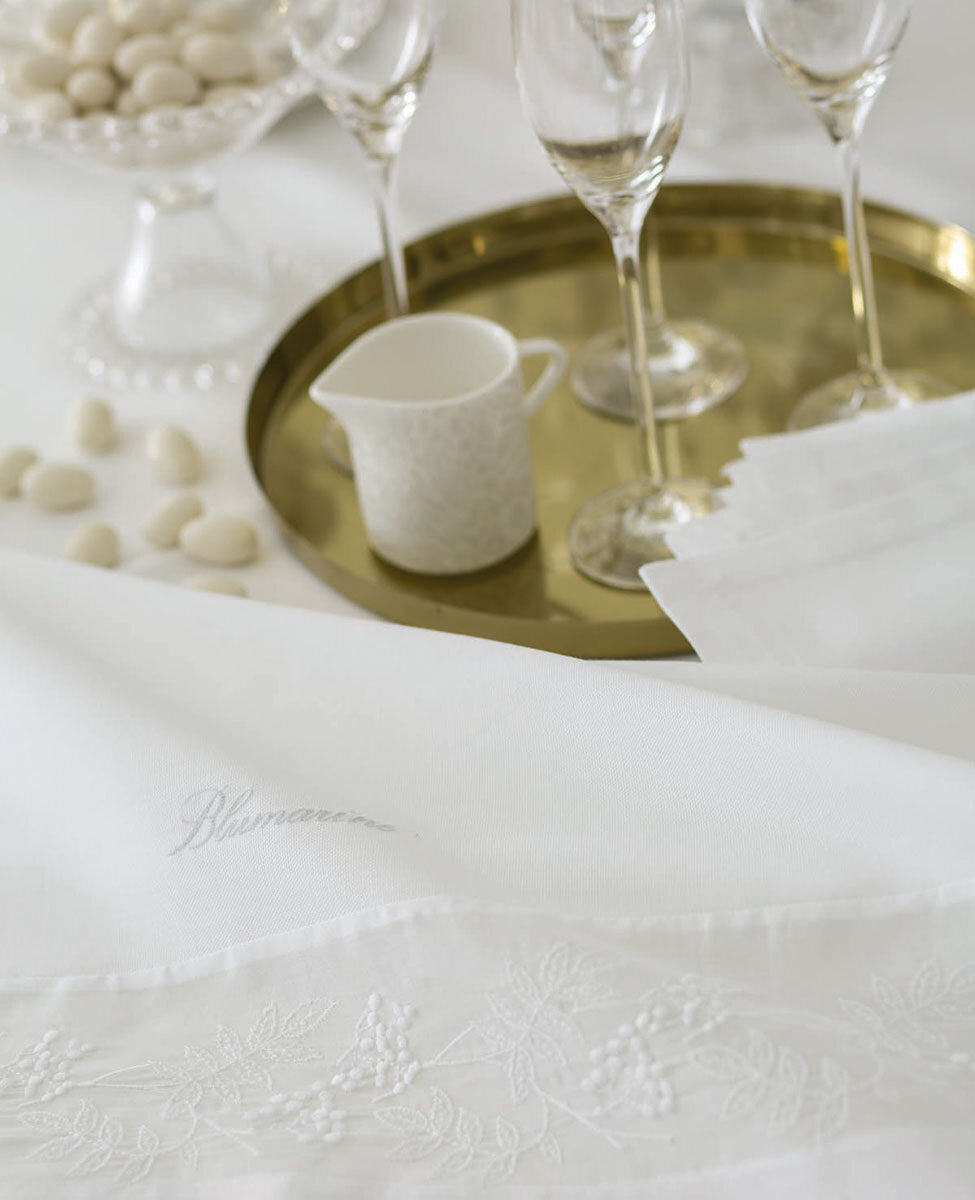 Tovaglia Cerimonia in Cotone Blumarine (175x300cm)