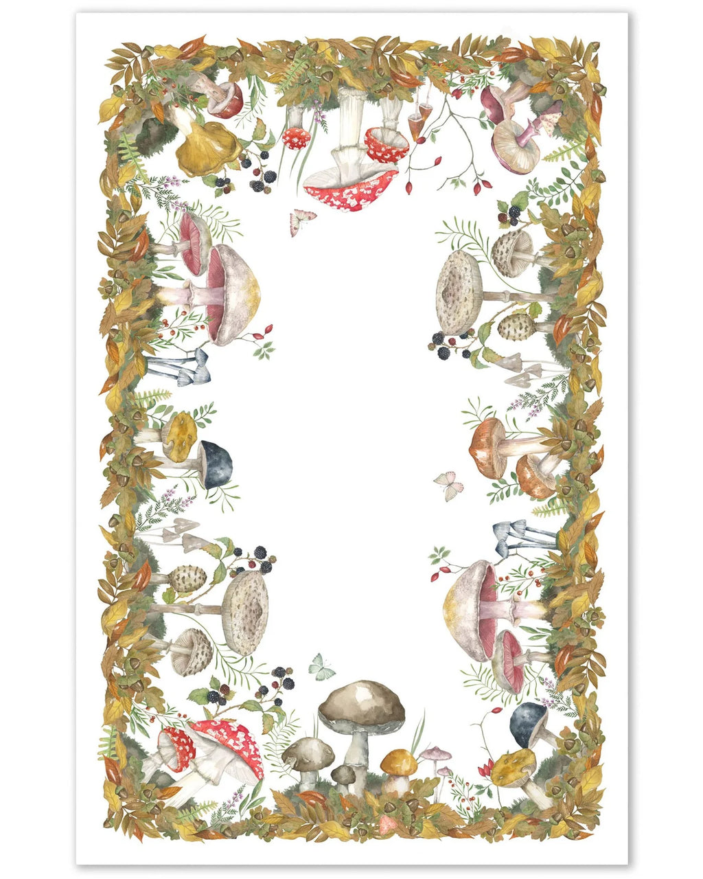 Tovaglia Grifola in Lino Tessitura Toscana (170x270cm)