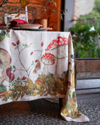 Tovaglia Grifola in Lino Tessitura Toscana (170x270cm)