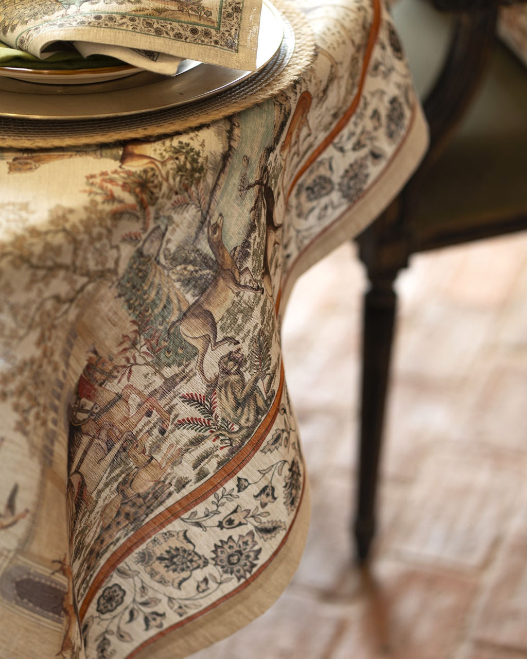 Tovaglia Mudra in Lino Tessitura Toscana (170x270cm)