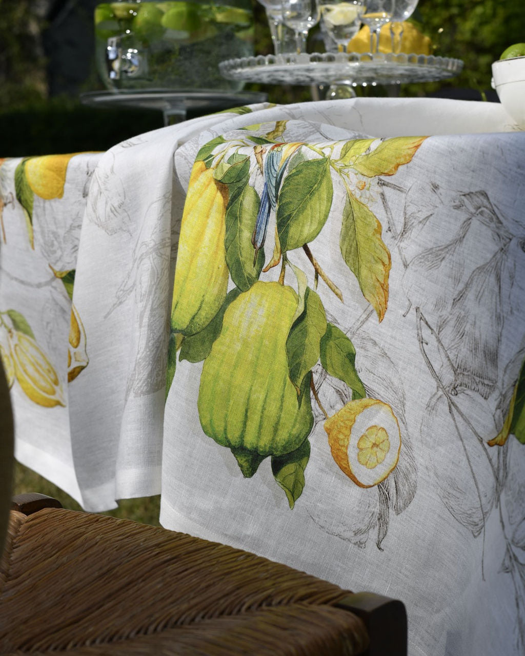Tovaglia Limoncello in Lino Tessitura Toscana (170x270cm)