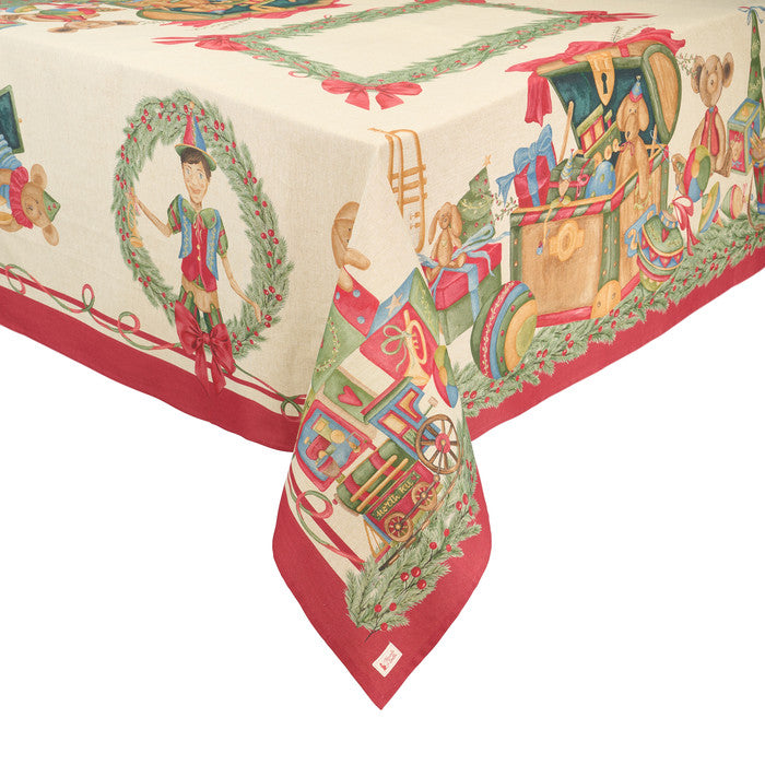 Tovaglia Vintage Toys Nuvole di Stoffa (160x260cm)