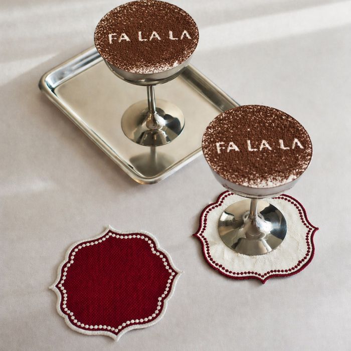 Set da 4 Sottobicchieri Bon Ton Maestri Cotonieri